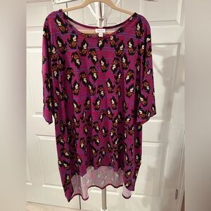 LuLaRoe Disney’s Lion King Scar Irma Tunic 3X NWOT